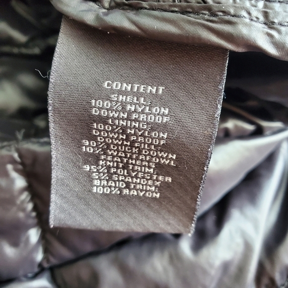 Vince Camuto Gray Puffer Down Jacket - Picture 6 of 8